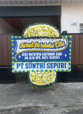 Papan Bunga Duka di Ukha