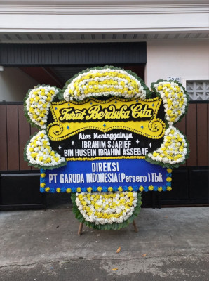 Papan Bunga Duka di Ukha